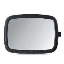 Brica 360 Pivot Baby in-Sight Wide-Angle Adjustable Car Mirror, Crash Tested & Shatter Resistant, Black