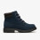 Clarks (Wide, 2 (Children's)) Cliff Lace K Navy 1