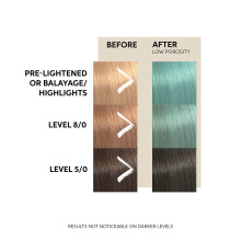 Wella Professional Color Fresh Mask | Temporary Color Refresh Treatment |Semi-Permanent Hair Dye | Wash Out Colour |150ml | Mint