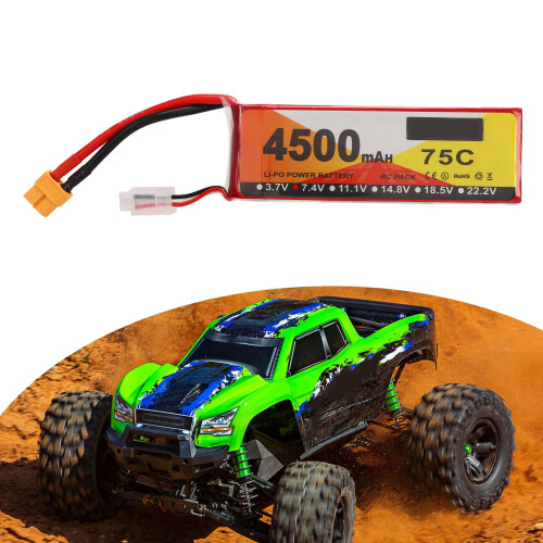 ZOP Power Lipo 7.4V 4500mAh 75C XT60 2S