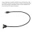 USB-Anschluss Verlängerungskabel, 0,3m, USB 2.0 2