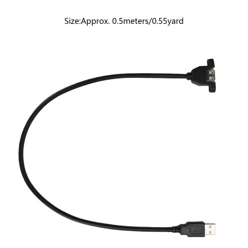 USB-Anschluss Verlängerungskabel, 0,3m, USB 2.0