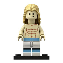 (yellow) Erling Haaland Soccer Player Building Blocks Toy, Fan Collection Creative Model Figure, Desktop Ornament, Educational Assembly Gift