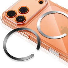 for MagSafe Sticker, MagSafe Ring Magnet, 2 Pack Magnetic Metal Ring for Phone Case, Universal Wireless Charger for iPhone
