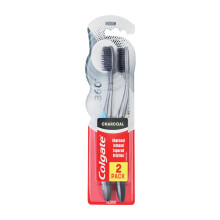 360 Black, Medium Toothbrush, 2 Pieces