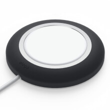 MS Charging Pad Compatible with MagSafe Charger Compatible with iPhone 17, 16, 15, 14, 13, 12 Series and Other Wireless Charging Phones (Black)