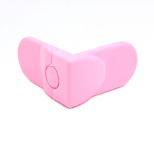 6 Pack Safety Cabinet Locks Proofing Cabinet Latch for Kitchen Storage Doors Drawers Cupboard Oven Refrigerator-Pink