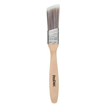 1 inch Premier Trade Professional Synthetic Long Handle Cutting In Paint Brush for Sharp Edge Lines Painting with Emulsion, Gloss, Satin Paints on