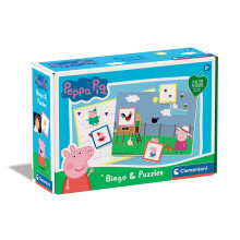 - 16351 - Peppa Pig - Bingo - Educational Toys For 3 Years Old, Learning Toys, Flashcards - Made In Italy