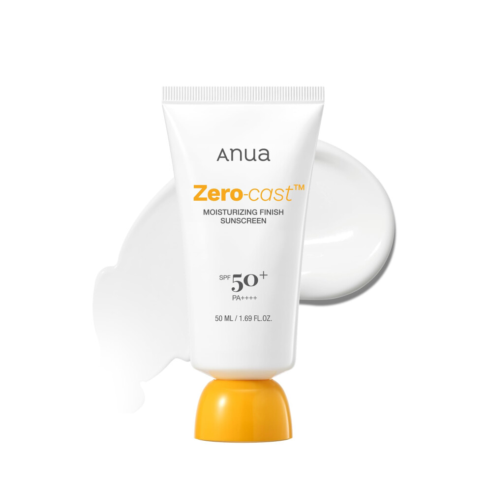 Anua Zero-Cast Moisturising Finish Sunscreen Spf 50+ 50Ml - Image 5