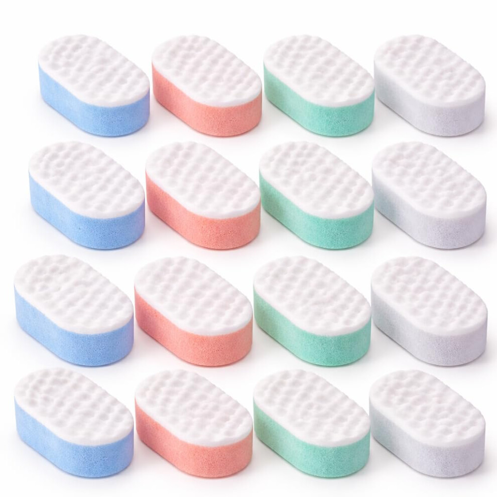 12 Pack Body Bath Sponges Exfoliating Massage Shower Sponge Soft Clean Skin - Image 4