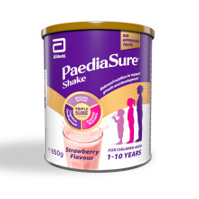 PaediaSure Shake – Strawberry Flavour – 850g – Balanced Nutritional Supplement Drink – Multivitamin for Kids – With Protein, Carbohydrates &