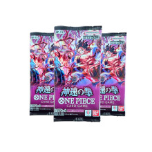 One Piece Card Game A Fist of Divine Speed Korean Booster Packs OPK-11 - TCYM 3-Pack Assorted Bundle from Sealed Box - 6 Cards Per Pack