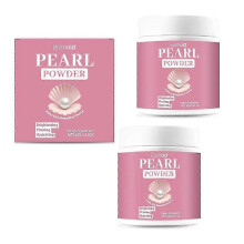 (2pcs) Natural Pearl Powder for Brighter Skin Tone Enhances Radiance in Skincare and Supplements