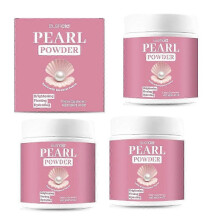 (3pcs) Natural Pearl Powder for Brighter Skin Tone Enhances Radiance in Skincare and Supplements
