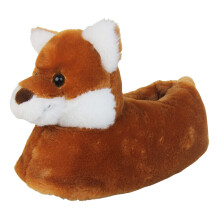 Womens Brown Faux Fur Christmas Novelty Slippers UK 5-6