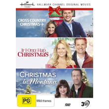 Hallmark Christmas 3 Film Collection (Cross Country Christmas / If I Only Had Christmas / Christmas in Montana)