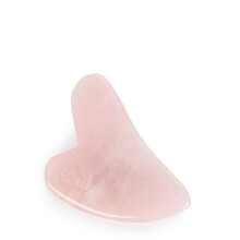 Rose Quartz Gua Sha Tool | Ancient Chinese Massage Therapy | Reduce Puffiness, Eases Facial Tension & Revitalises Skins Radiance | Heart-Shaped to Fit