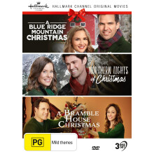 Hallmark Christmas 3 Film Collection (A Blue Ridge Mountain Christmas / Northern Lights of Christmas / A Bramble House Christmas)
