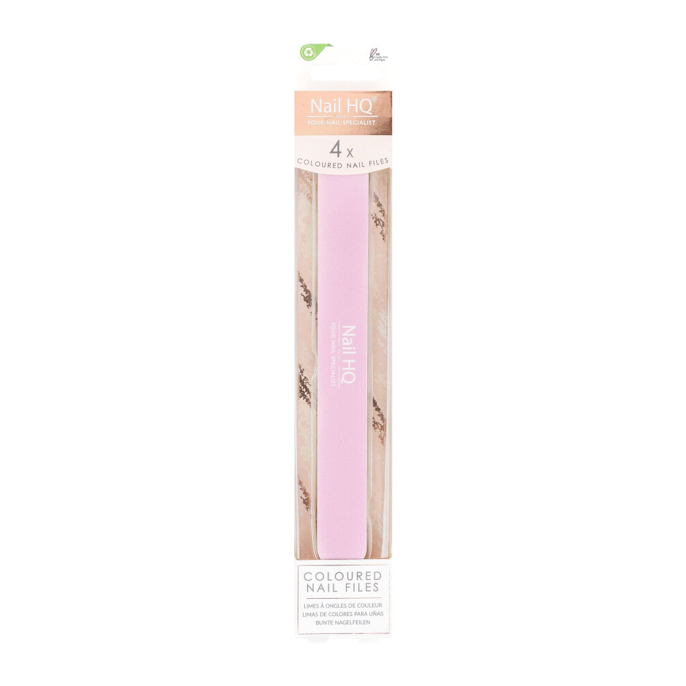 Nail Hq Coloured Nail Files X4 - Image 5