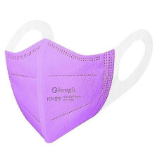 (Purple, 100PCS) Kn95 Face Mask Ffp2-adult,5-layer Protective Ffp2 Disposable Breathable Face Mask
