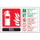 V Safety Fire Extinguisher - CO2 ID - 150 X 100mm 1
