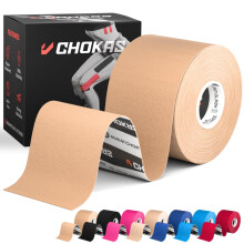 Kinesiology Tape 5m Roll, Elastic Therapeutic Sports Tape for Shoulder,Ankle,Elbow,Wrist,shin,Splints and Knee Support, Waterproof Physio Body Tape