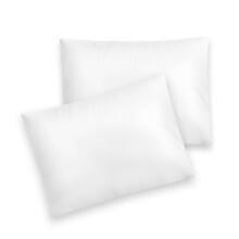 Toddler Crib Pillow Cases 33x46cm White, 2pc 400 Thread Count 100% Long Staple Cotton Luxurious Sateen Weave Baby Small Pillow Cases For Crib Bed By