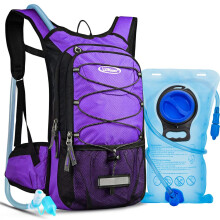 Hydration Backpack with 3L Water Bladder, 15L Running Hydration Backpack for Men & Women, Lightweight Leakproof Water Rucksack Mountain Bike Hydration