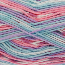 Cherish DK Knitting Yarn 100g - 100% Anti-Pilling Acrylic - Self-Patterning Double Knit Wool for Baby Clothes & Blankets (250m) (1872 Neopolitan)