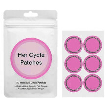 (Menstrual patches, Pink) 16 Sizes Body Care Patches 30Pcs Comprehensive Care For Sensitive Skin JH7