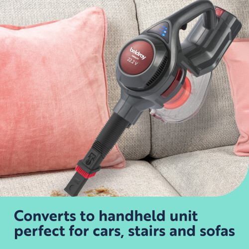 Beldray Beldray Airgility Cordless Vacuum Cleaner: Converts to Handheld, Lightweight 1