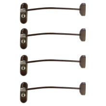 Window Restrictor with Key - Window Safety Locks with 20cm Cable, Window Locks for Child Safety, Security Window Limiter Restrictor for All Types of