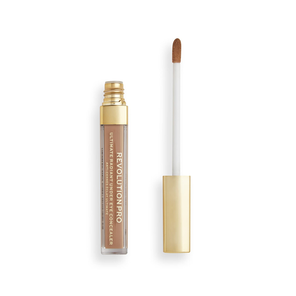 Revolution Pro Ultimate Radiant Under Eye Concealer C12 Medium to Tan - Image 3