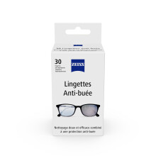 Anti-Fog Lens Wipes, Pre-Moistened, Individually Wrapped Defogger Wipes for Coated Lenses, Binoculars, Scopes, Cameras, and Glasses, 30 Count