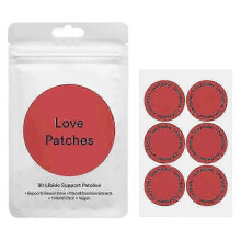 (Love post, Red) 16 Sizes Body Care Patches 30Pcs Comprehensive Care For Sensitive Skin JH7