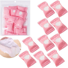 Compressed Towel, Disposable Portable Mini Coin Cotton Towel for Travel, Home,Camping, Hiking, Sport, Beauty Salon,and Other Outdoor Activities (10