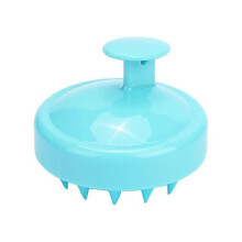 Hair Shampoo Brush, Scalp Care Hair Brush with Soft Silicone Scalp Massager ((Blue)
