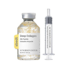 Collagen Serum Hydrating Silk Peptide Intensive Lifting Facial Serum for Smooth-Looking Skin
