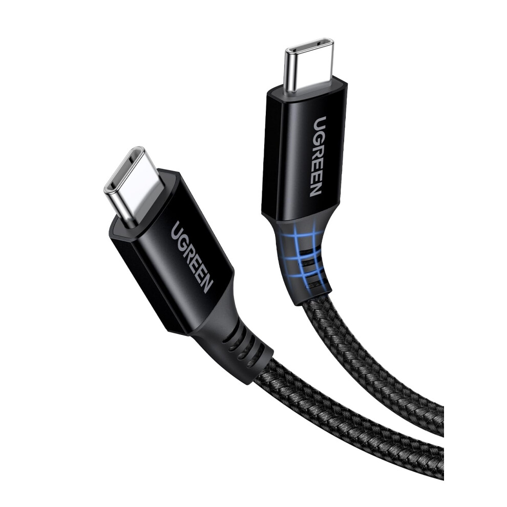 Usb C To Usb-C Charger Cable 100W 5A Type C To C Fast Charging Compatible With Macbook Pro/Air, Hp, Dell, Ipad Pro 2025, Iphone Air/17/16 Plus/Pro/Pro