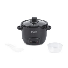 Progress 0.4L Rice Cooker – Aluminium, PFAS-Free Coating, Cook & Keep Warm