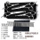 (Black) Professional Dog Grooming Kit - Safe Thinning Shears & Comb 1