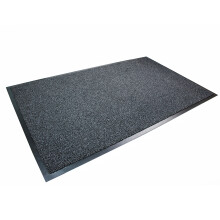 Ultralux Indoor Scraper Entrance Mat, 90cm x 150cm, Grey