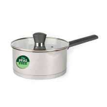 Russell Hobbs Saucepan Pouring Lip 20cm Stainless Steel Excellence Collection