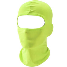 (GREEN) Balaclava Ski Face Mask, Motorcycle Cycling Neck Warmer For Helmet, Uv Protector Scarf For Men/women