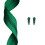 Plain Green Colour 3mm Zip By the Meter 1