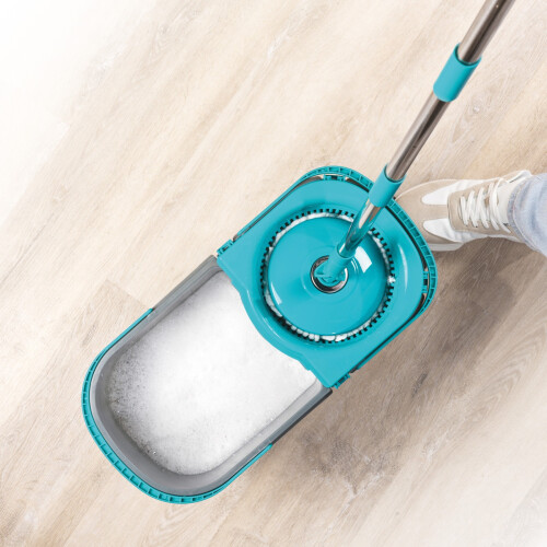 Beldray Beldray Antibac Spin Mop – String Mop with Bucket, Pedal Spin, Dual Compartments 2