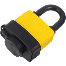 Heavy Duty Padlock Security Outdoor Garden Shed Lock Key Shackle Weatherproof