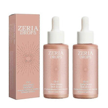 (2pcs) 1-3x Zeria Sunless Tanning Skin Drops 60ml Skin Health Boost Natual Gloss