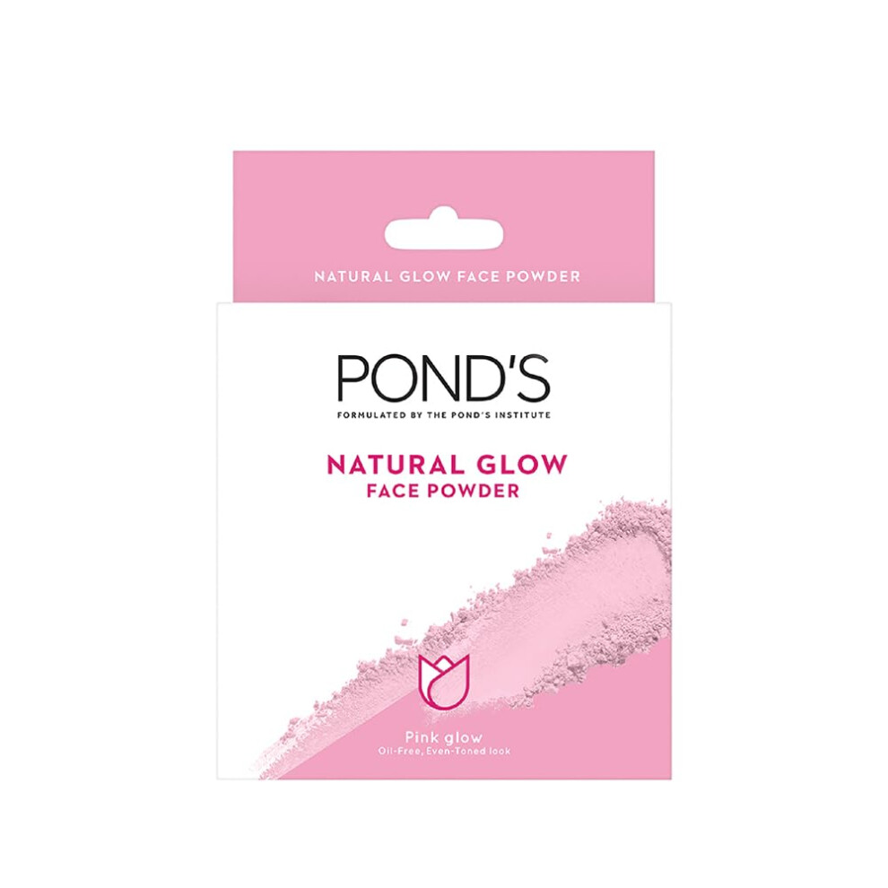 Pond's Natural Glow Face Matte Powder, Pink Glow, 30G, For Normal Skin